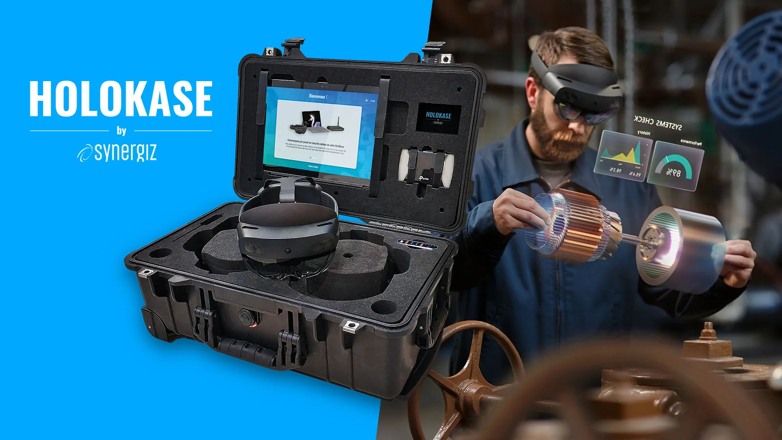 Solution Holokase pour déployer une démonstration de réalité mixte